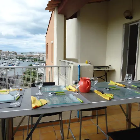 דירה T4 Centre Port Cap D'agde, Vue Dominante אגדה